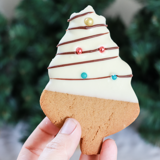 Gingerbread Christmas Tree Cookie