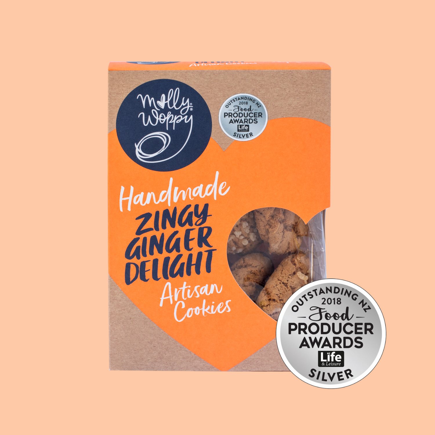 Molly Woppy Zingy Ginger Cookies