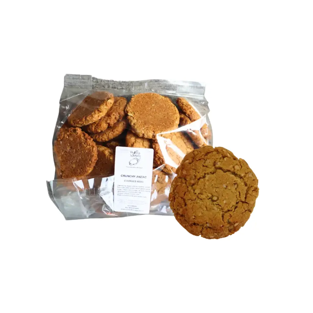 Anzac Biscuits 24g Bulk Small 600g Bag