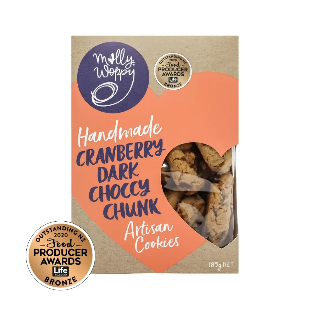 Cranberry Dark Choccy Chunk Artisan Cookies 185g