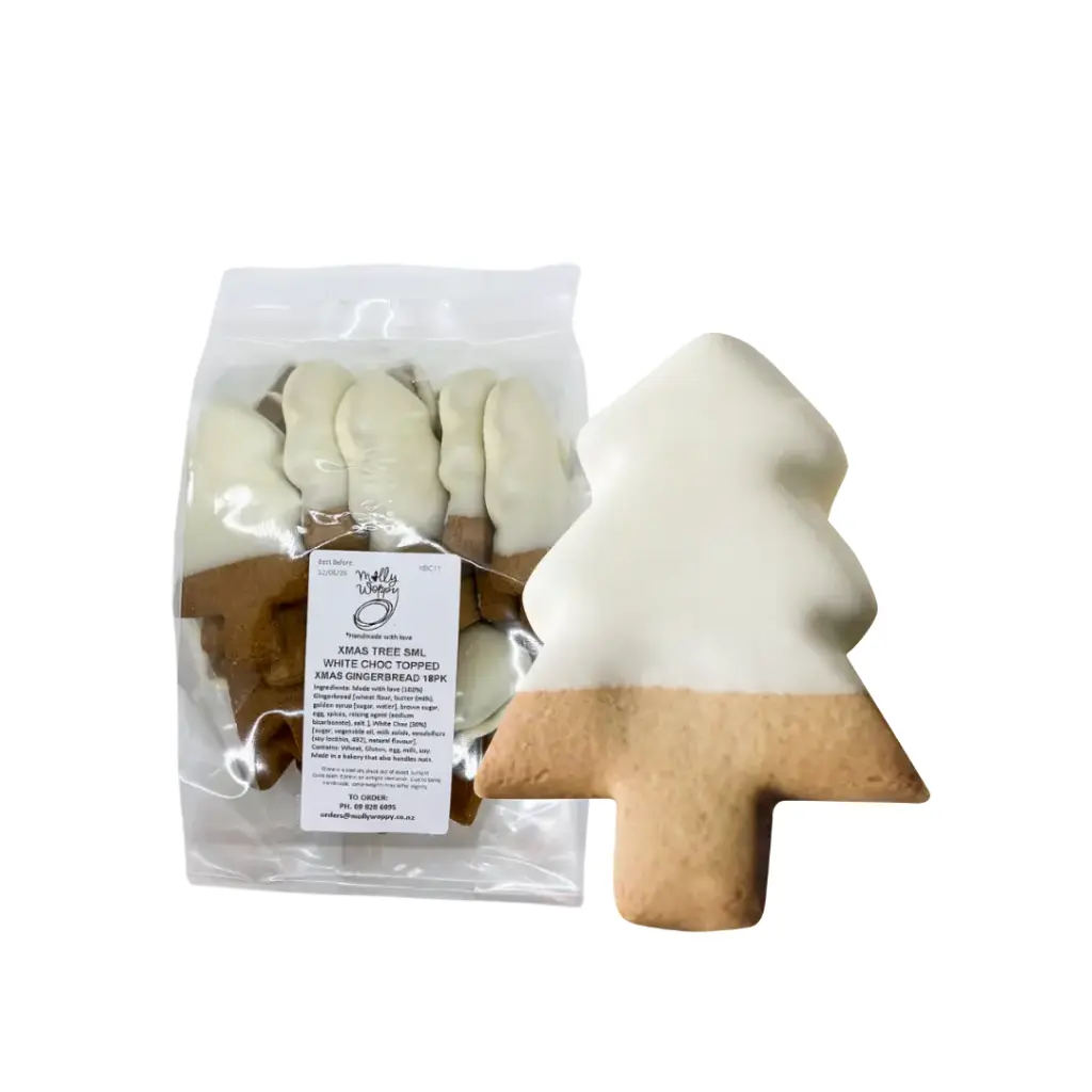 Gingerbread Bulk Tree Small Cookies 21g Christmas Bag 378g x 4 Carton