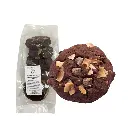 Gluten Free Plant Based Vegan Choccy Coconut Ruff Cookies Bulk Cafe 68g 6Pk