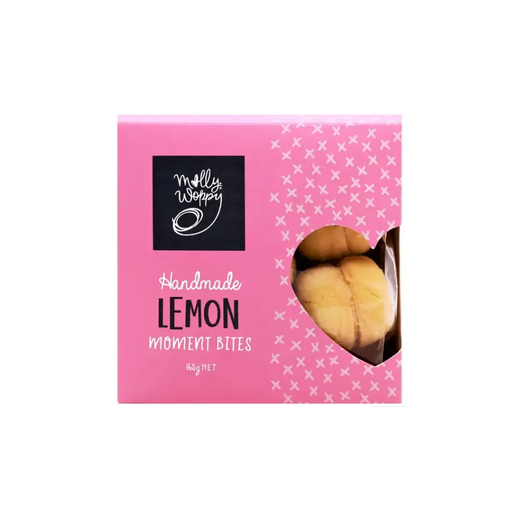 Lemon Moments Cookie Bites 165g x 12 Carton