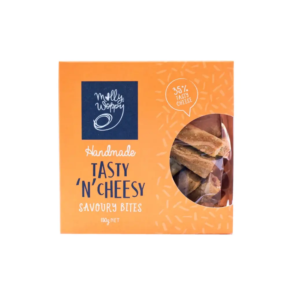 Crunchy'N'Cheesy Savoury Bites 150g x 12 Carton