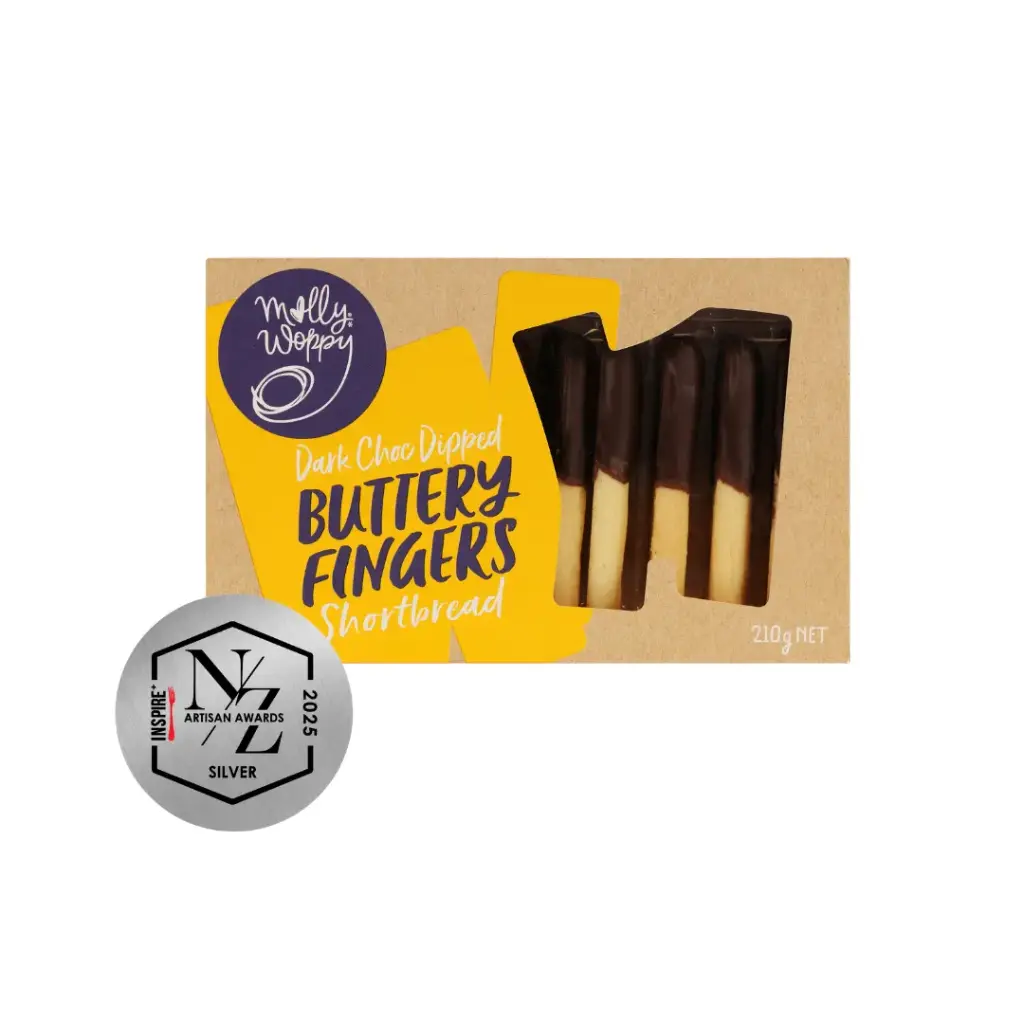 Shortbread Dark Choc Dipped Buttery Fingers 210g 