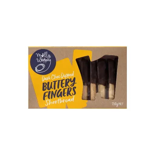 [SRF01] Shortbread Dark Choc Dipped Buttery Fingers 210g 